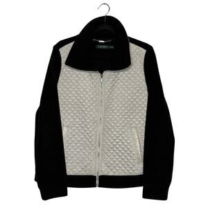 Lauren Ralph Lauren Quilted Fleece Jacket – PL (Petite Large)